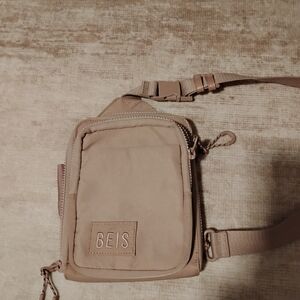 BEIS Compact Tan Travel Bag